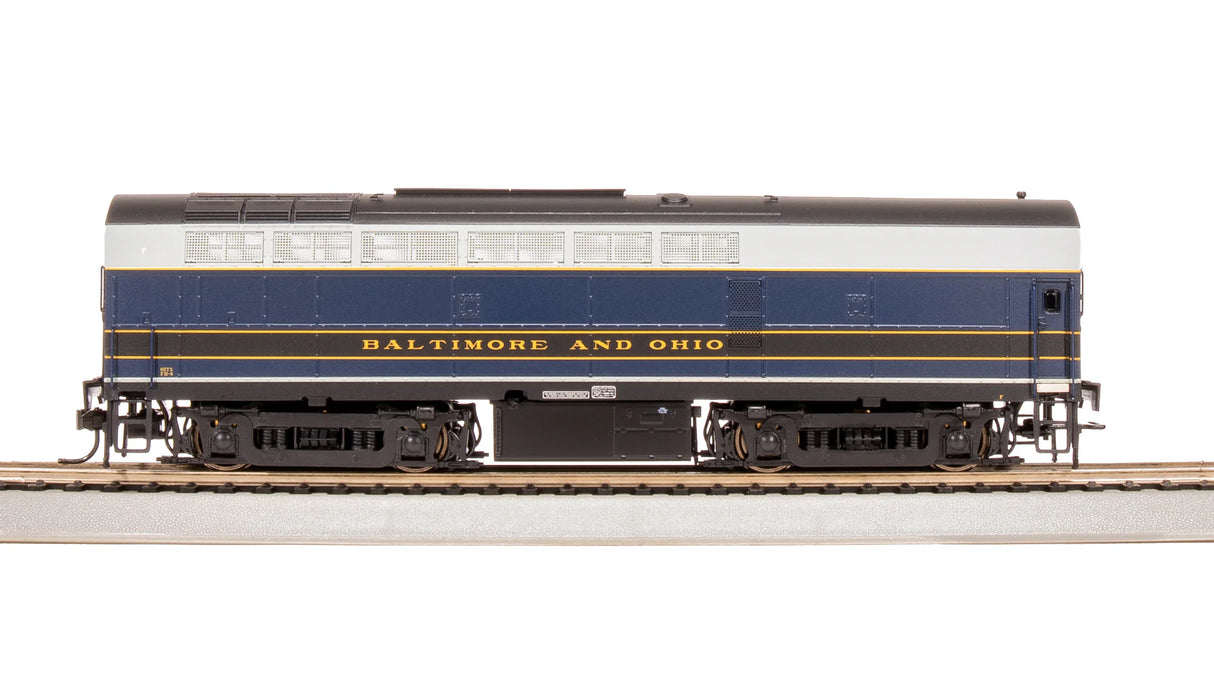 BLI 7694 RF-16 SHARKNOSE AB, B&O Baltimore & Ohio 857A & 857X, PARAGON4 SOUND & DCC HO Scale Broadway Limited