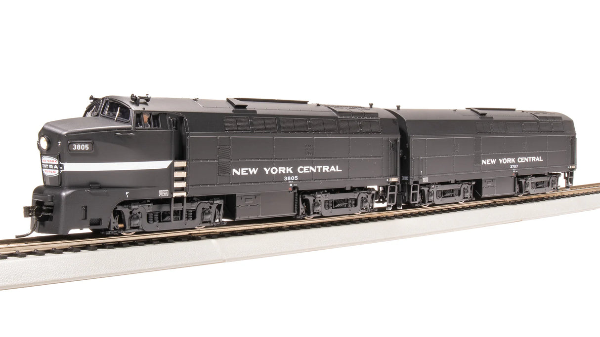 BLI 7696 RF-16 SHARKNOSE AB, NYC New York Central 3805 & 3707, PARAGON4 SOUND & DCC HO Scale Broadway Limited