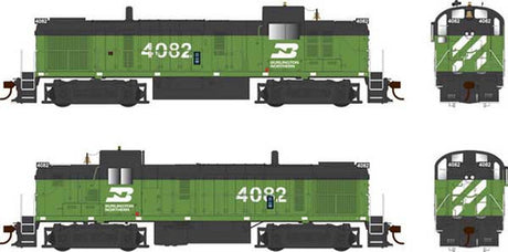 Bowser 25187 Alco RS3 Phase 3 BN Burlington Northern #4081 (Cascade Green, black white) w/LokSound & DCC HO Scale