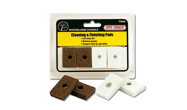 Woodland Scenics 4553  Cleaning & Finishing Pads (SCALE=ALL)  Part # 785-4553
