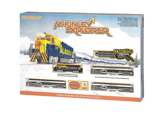 Bachmann N Scale Train Set 24023 - McKinley Explorer Train Set N Scale