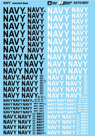 Image for 460-AC720057 Navy Aircraft Assrt Sizes
