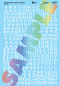 Image for 460-90331 Roman Lttrs/Nmbrs 22"/24