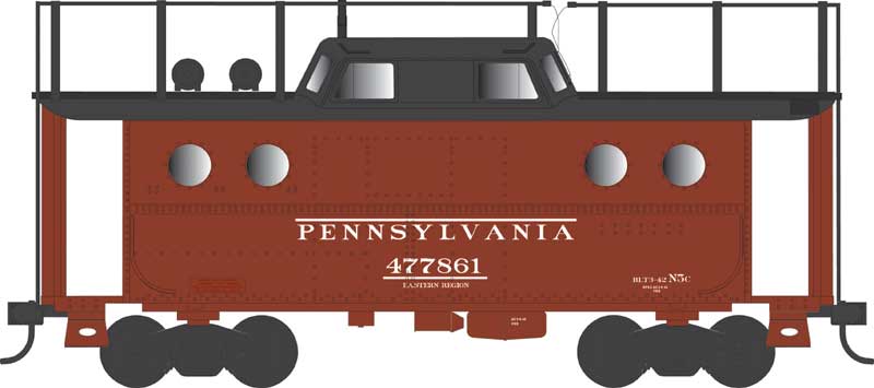 Image for 6-43386 N5C Caboose PRR 477994