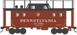 Image for 6-43396 N5C Caboose PRR 477991