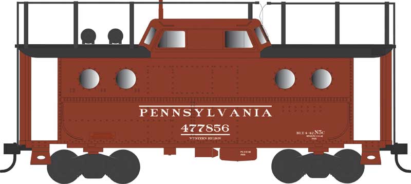 Image for 6-43392 N5C Caboose PRR 477927