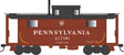 Image for 6-43370 N5 Caboose PRR 477250