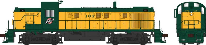 Image for 6-25423 RS-3 HH DCC C&NW 165