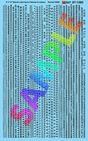 Image for 460-871285 Stencil Lettering Blk