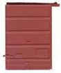 Image for 380-2240 BxCr Dr 7' 5pnl LowTk/Rd