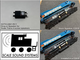 Scale Sound Systems SXTH-UNI1 Scale Trains Universal #1 HO Scale SXTH-UNI1-RC1