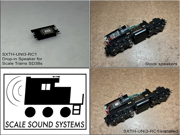 Scale Sound Systems SXTH-UNI3 Scale Trains Universal #3 HO Scale SXTH-UNI3-RC1