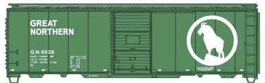 Image for 112-81811 40'Sd Boxcar GN