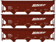 Image for 112-8177 3-Bay Cov Hopp BNSF 3/