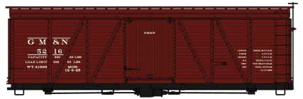 Image for 112-1186 36'Fowler Wd Box GM&N