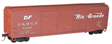 Image for 112-52051 50' DD Steel Box DRGW