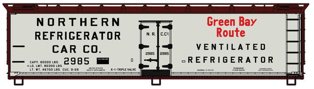 Image for 112-4911 40' Wood Reefer NRC/GB