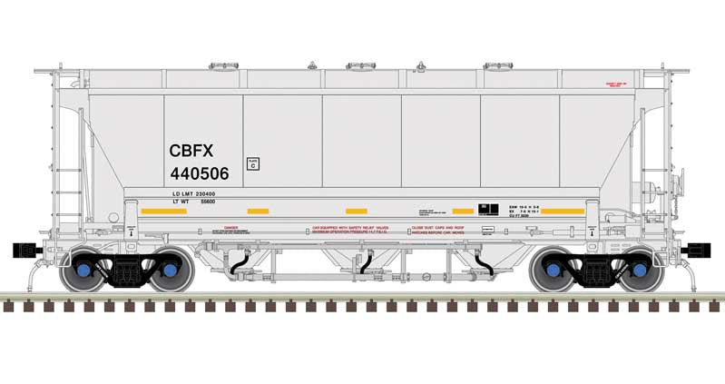 Atlas 50006226 Trinity 3230 Hopper CIT Group CBFX #440512 (gray