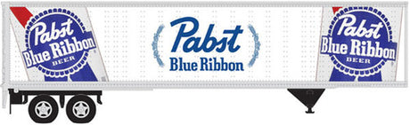 ATLAS 20006315 45' Pines Trailer Pabst Blue Ribbon (red, white, blue) HO Scale