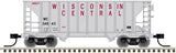 Atlas 50004606 Greenville 100 Ton 2 Bay Hopper WC  - Wisconsin Central #34012 (N Scale) Part#150-50004606