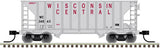 Atlas 50004608 Greenville 100 Ton 2 Bay Hopper WC  - Wisconsin Central #34027 (N Scale) Part#150-50004608