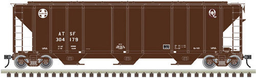 Atlas 50004600 4427 Covered Hopper ATSF - Santa Fe Q Logo #304179 (N Scale) Part#150-50004600