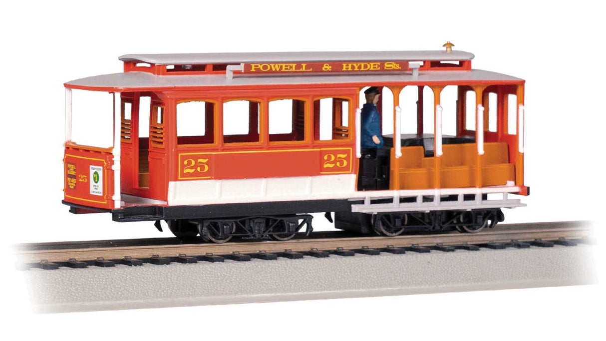 Image for 160-60529 Cable Car Red & Gray 25