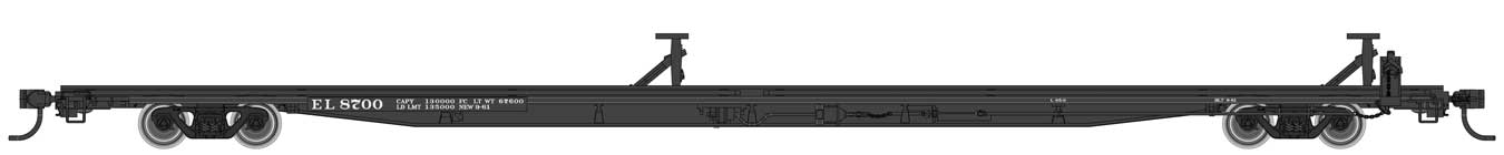 Image for 910-5511 G85 Flatcar EL #8700