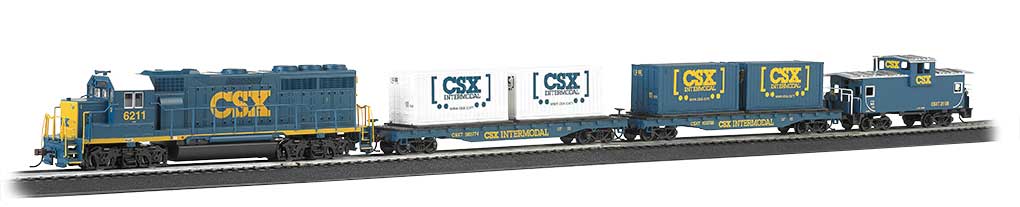 Image for 160-734 Coastliner Train Set CSX