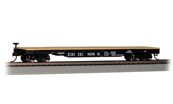 Bachmann 17307 52' Flatcar - Ready to Run - Silver Series(R