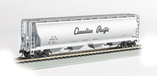 Bachmann {19142} Cylindrical Grain Hopper CP - Canadian Pacific #383176 (Scale=HO) Part#160-19142
