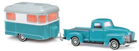 Image for 189-48243 1950 Chevy PU w/Camper