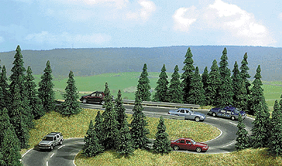 Image for 189-9740 Flocked Pine Tree Set 20/