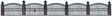 Image for 189-6016 Wrought Iron Fence 65cm