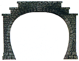 Image for 189-7027 Tunnel Portal Dbl-Trk 2/