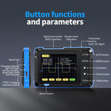 Portable Mini Oscilloscope with a Bandwidth of 200Khz And a Sampling Rate of 2.5Ms/S ALL Scale