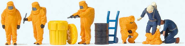 Image for 590-10732 Firemen/Orange Chem Suits