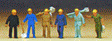 Image for 590-79096 Construction workers   6/