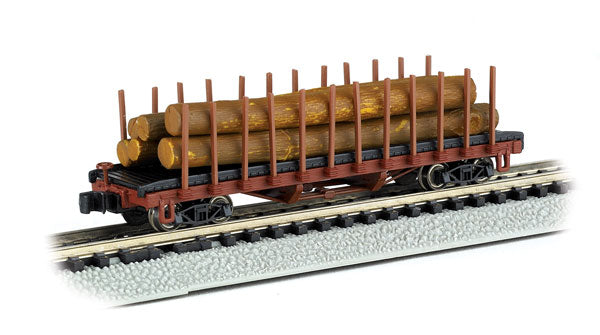 Bachmann 18351 ACF 40' Log Car 1906-1935 Version N Scale