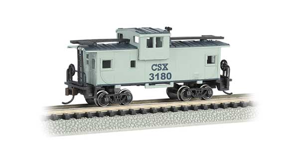 Bachmann 70755 36' Wide Vision Caboose CSX #3180 N Scale