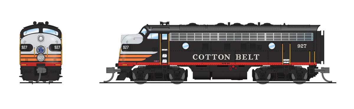 Image for 187-9283 EMD F7A Cott Belt 931 DC