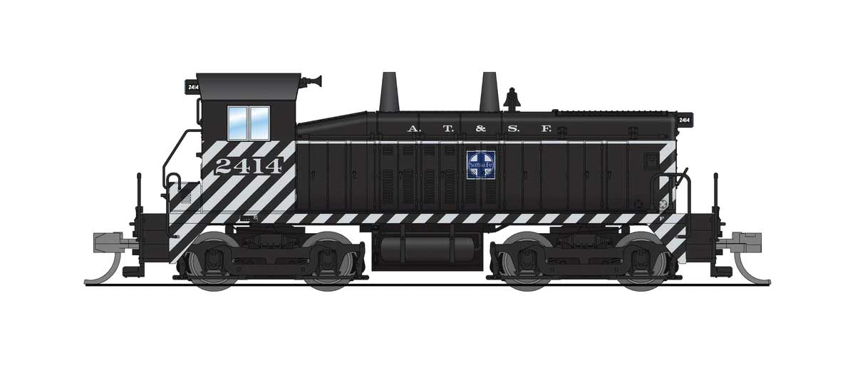 Image for 187-9320 NW2 Switcher DC ATSF 2414