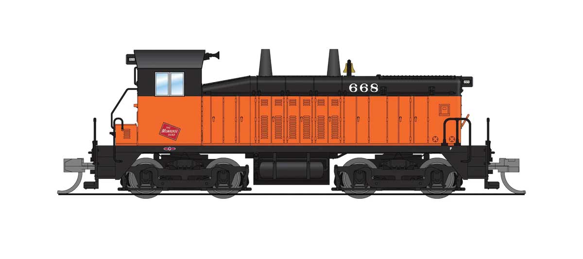 Image for 187-9326 NW2 Switcher DC MILW 668