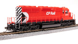 BLI 7636 EMD SD40, CP 5512, PACMAN SCHEME Paragon 4 w/Sound & DCC HO Scale Broadway Limited