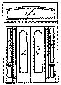 Image for 300-5149 Door dbl w/lite 89x130"2/