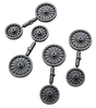 Image for 300-5306 Sunburst Circus Whls 2set