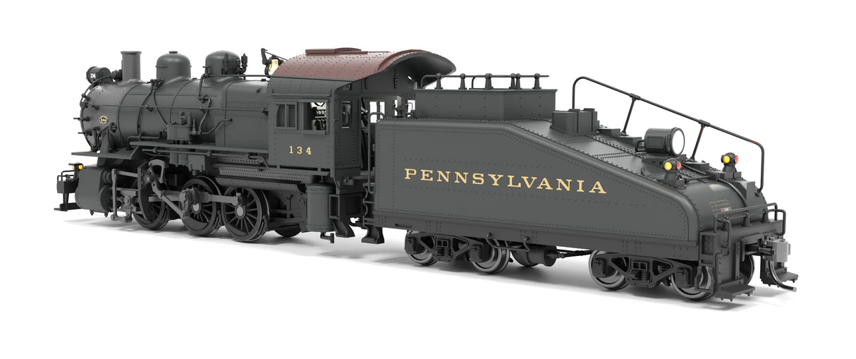 BLI 9170 B6sb 0-6-0 Post-War PRR Pennsylvania Railroad #134 (Brunswick Green, graphite, Tuscan) DCC & Sound HO Scale