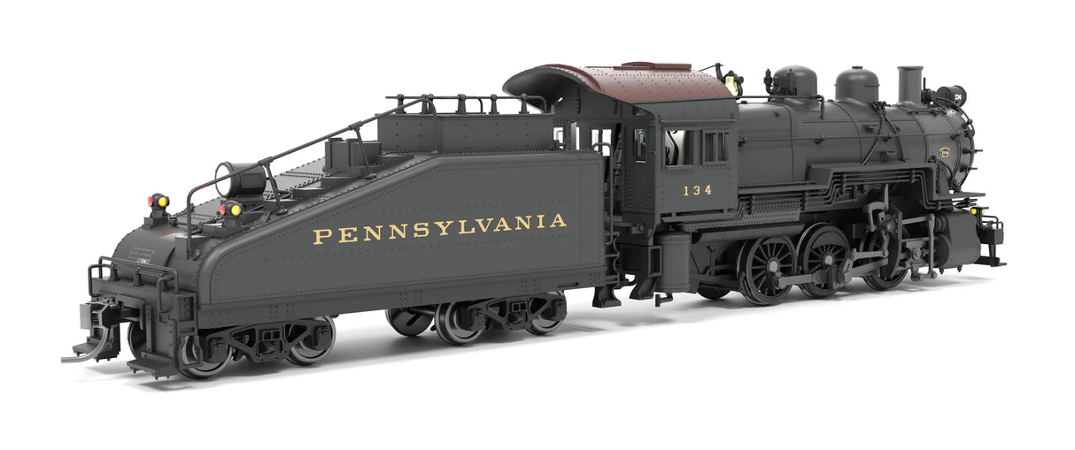 BLI 9170 B6sb 0-6-0 Post-War PRR Pennsylvania Railroad #134 (Brunswick Green, graphite, Tuscan) DCC & Sound HO Scale