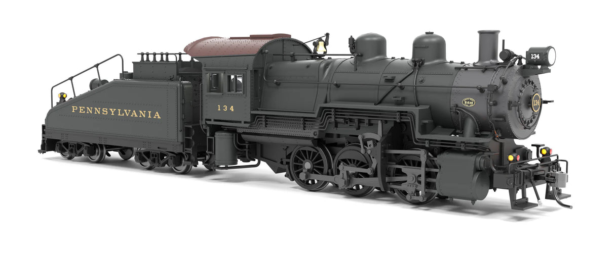BLI 9170 B6sb 0-6-0 Post-War PRR Pennsylvania Railroad #134 (Brunswick Green, graphite, Tuscan) DCC & Sound HO Scale