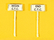 Image for 361-838 ROW Sgn Begin/End CTC 2/